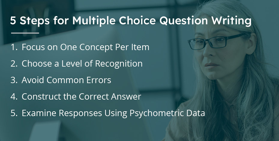 multiple choice exam items best practices2