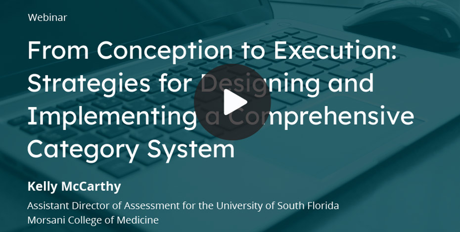 Comprehensive Category System Webinar