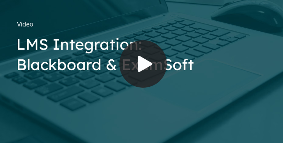 video feature blackboard lms