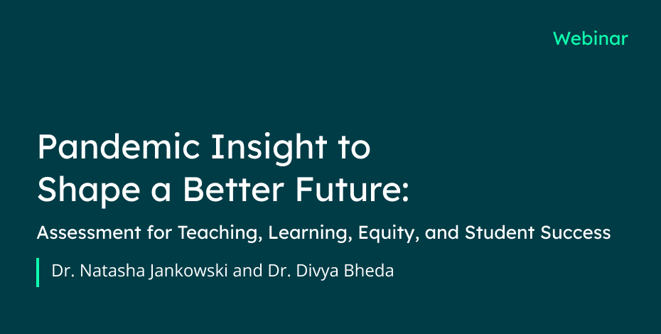 webinar futureofassessment